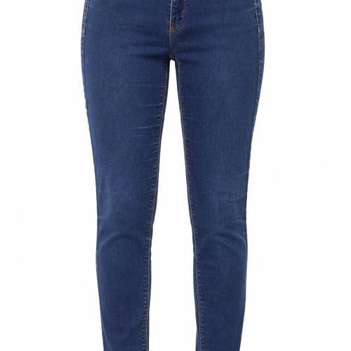 Springfield Womens Blue Cotton Skinny Jeans Size 24 in L28 in Regular Button