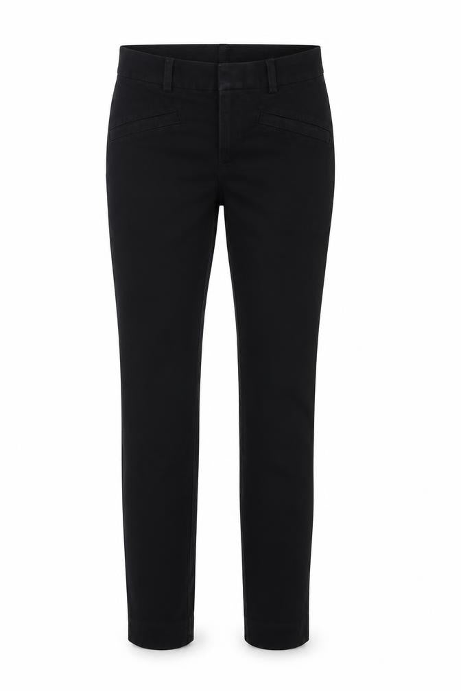Gap Womens Black Cotton Straight Jeans Size 4 L25 in Regular Zip