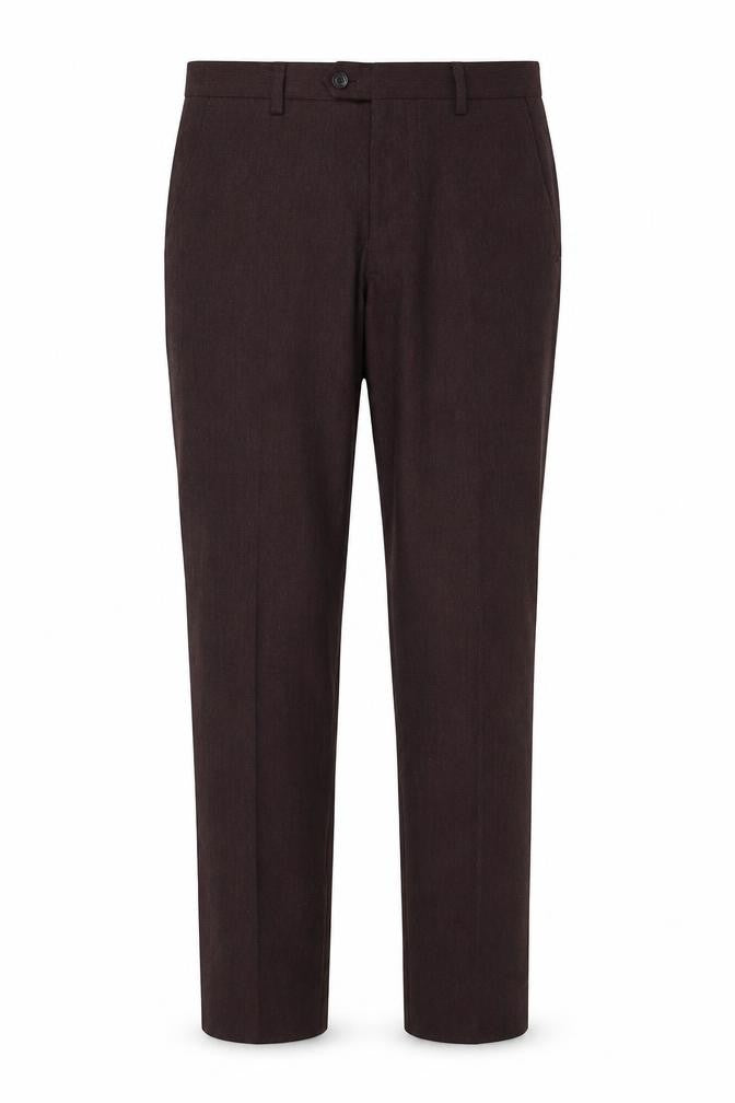 NEXT Mens Red Polyester Dress Pants Trousers Size 30 in L31 in Regular Zip