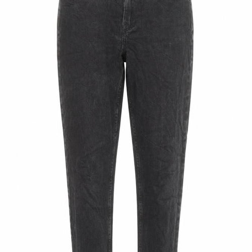 Denim & Co. Womens Black Cotton Straight Jeans Size 10 L27 in Regular Zip