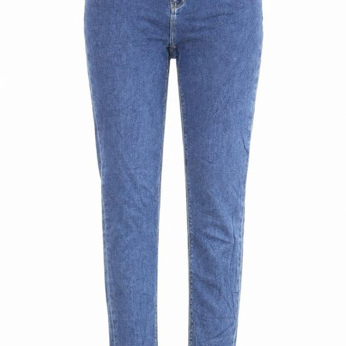 Scotch & Soda Girls Blue Cotton Skinny Jeans Size 12 Years L27 in Regular Zip