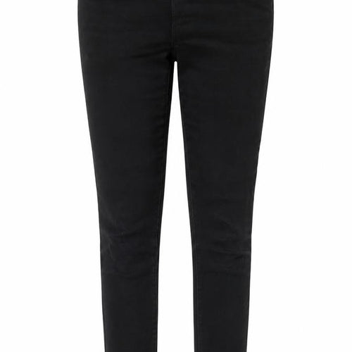 H&M Womens Black Cotton Skinny Jeans Size 10 L30 in Regular Button