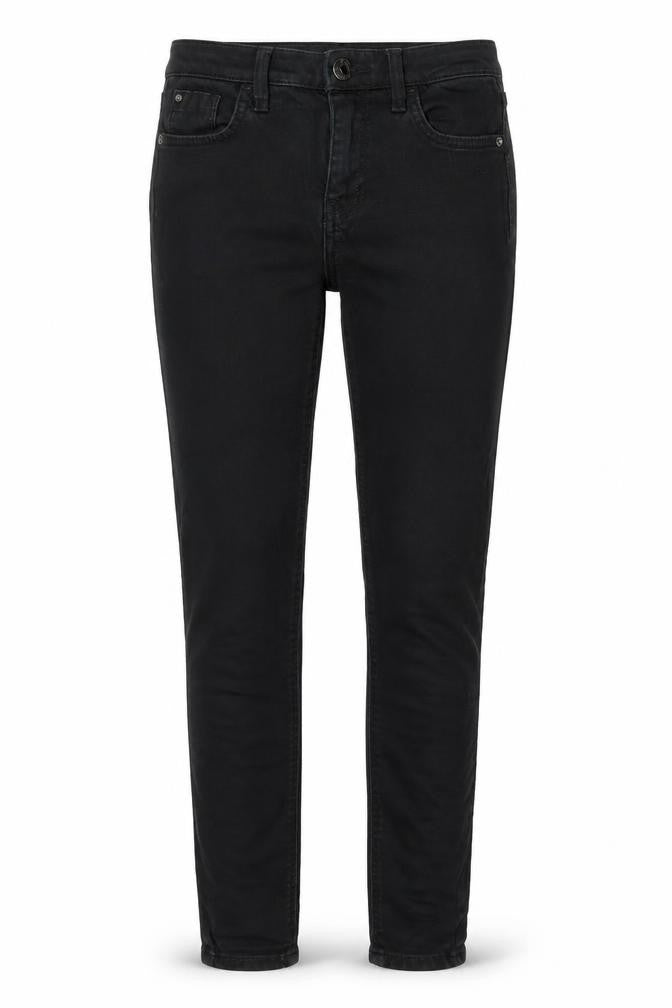 River Island Womens Black Cotton Skinny Jeans Size 8 Regular Zip