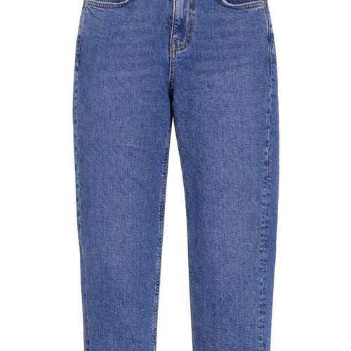 ASOS Womens Blue Cotton Straight Jeans Size 26 in L28 in Regular Zip