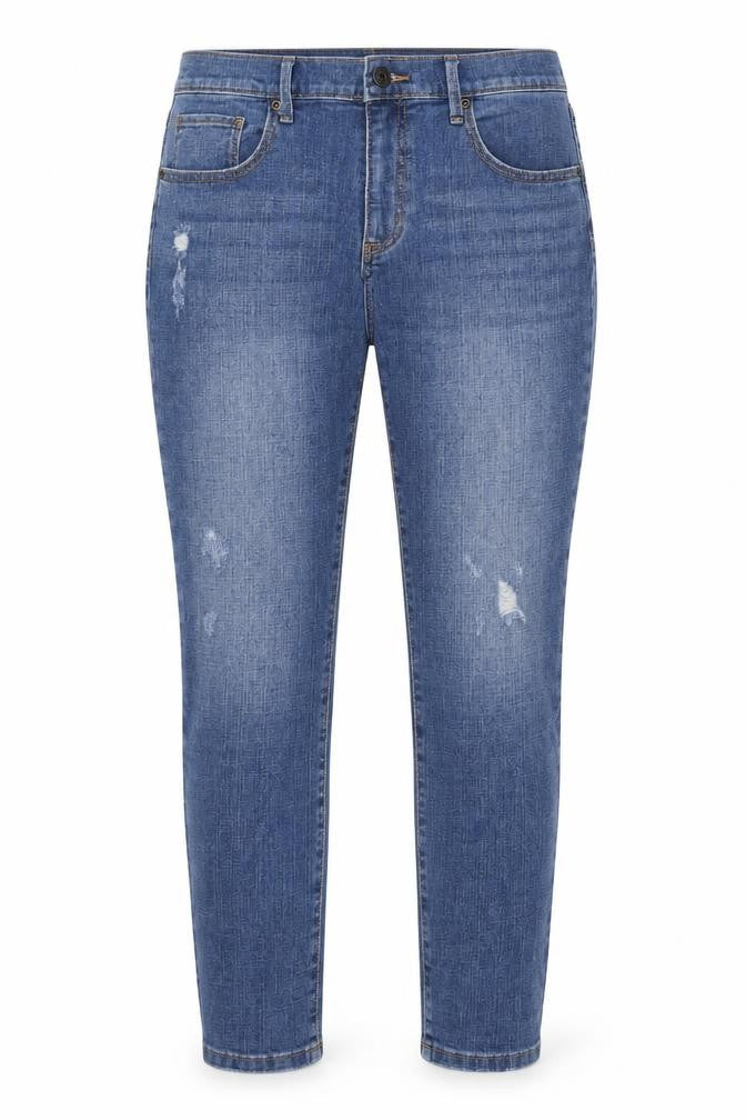 Sonoma Womens Blue Cotton Skinny Jeans Size 34 in Regular Zip