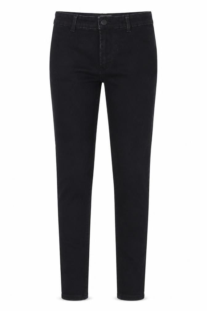 Denim & Co. Womens Black Cotton Skinny Jeans Size 6 Regular Zip