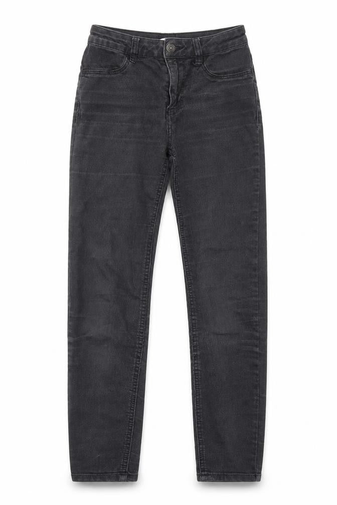 New Look Womens Black Cotton Skinny Jeans Size 6 Regular Zip
