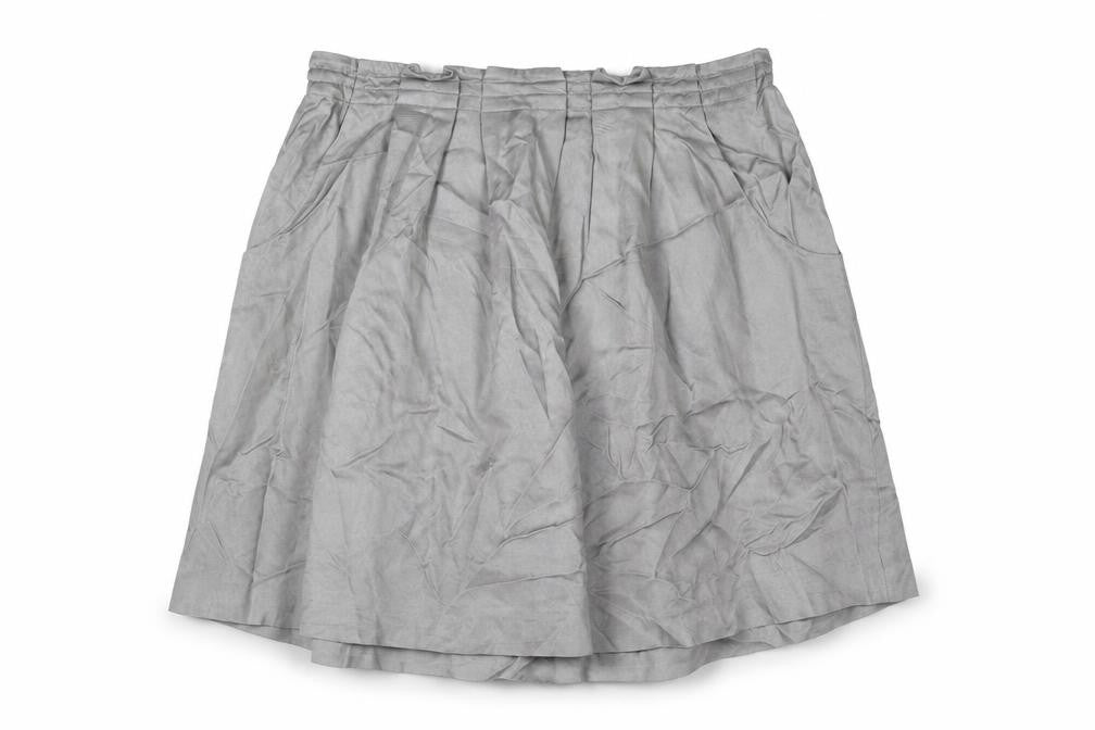 Untold Womens Green Viscose Flare Skirt Size 10 Zip