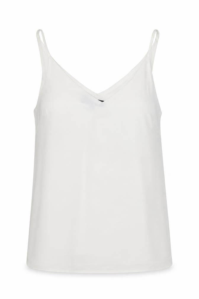 Dorothy Perkins Womens White Polyester Camisole Tank Size 12 V-Neck