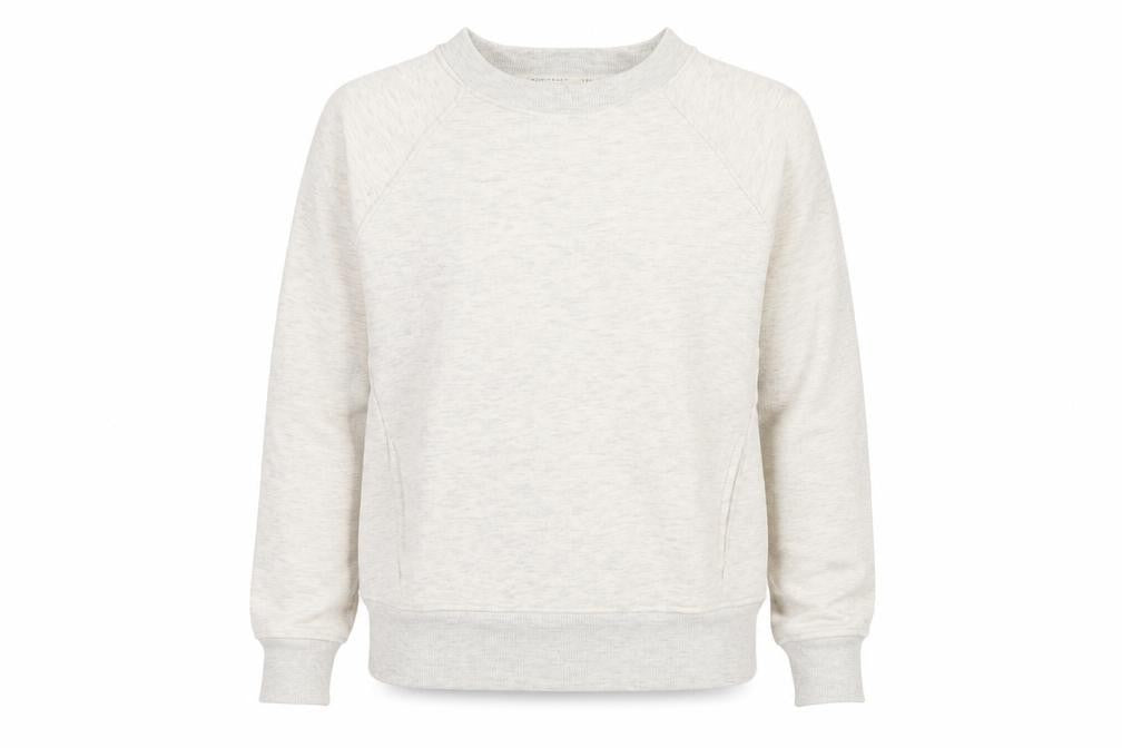 Marks & Spencer Womens Grey Polyester Pullover Sweatshirt Size 8 Pullover