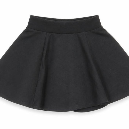 915 Generation Girls Black Polyester Flare Skirt Size 9 Years Regular