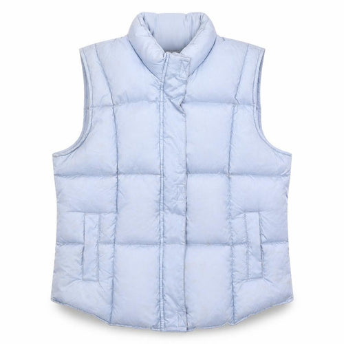 Warehouse Womens Blue Gilet Waistcoat Size 12 Zip