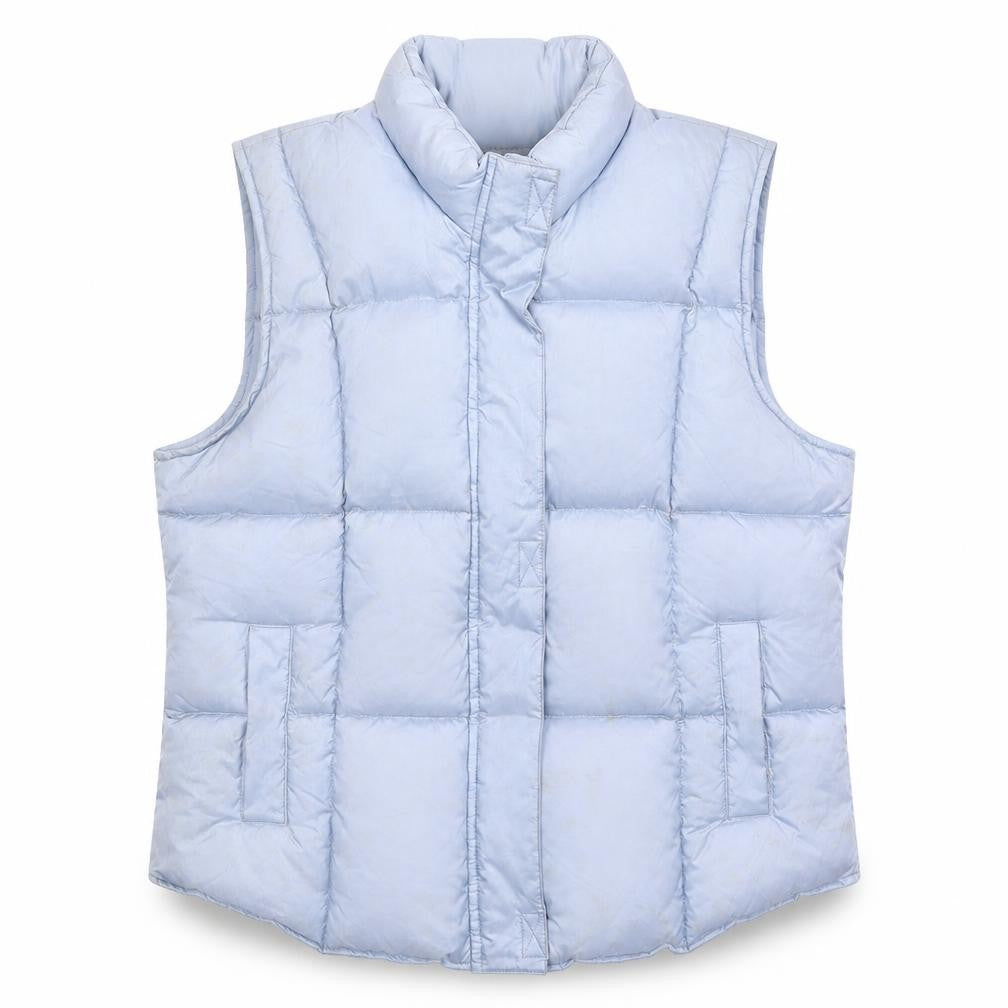 Warehouse Womens Blue Gilet Waistcoat Size 12 Zip