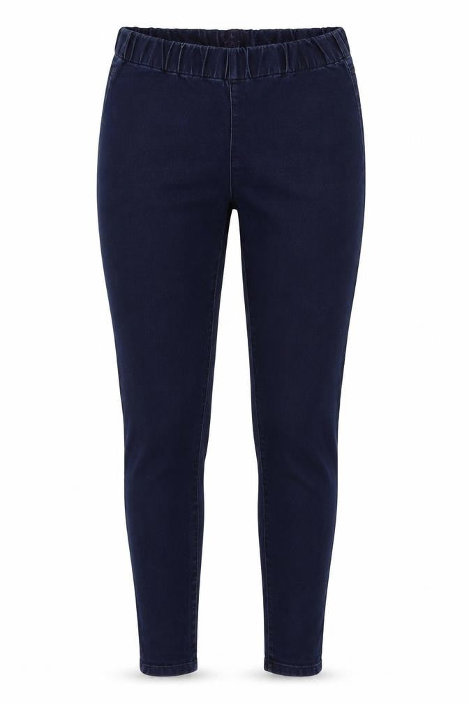 Front view of ITS Denim women’s blue cotton jegging jeans, size S, regular
