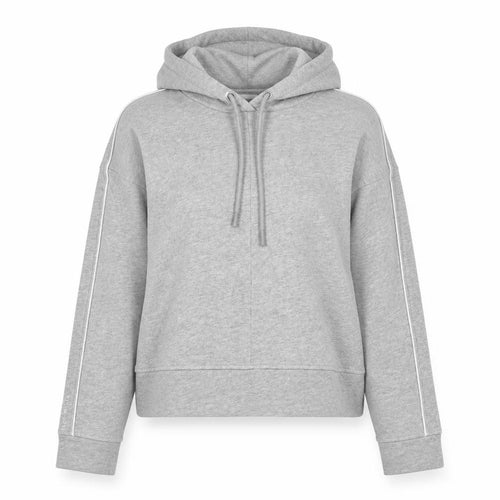 Jack Wills Womens Grey Cotton Pullover Hoodie Size 12 Pullover
