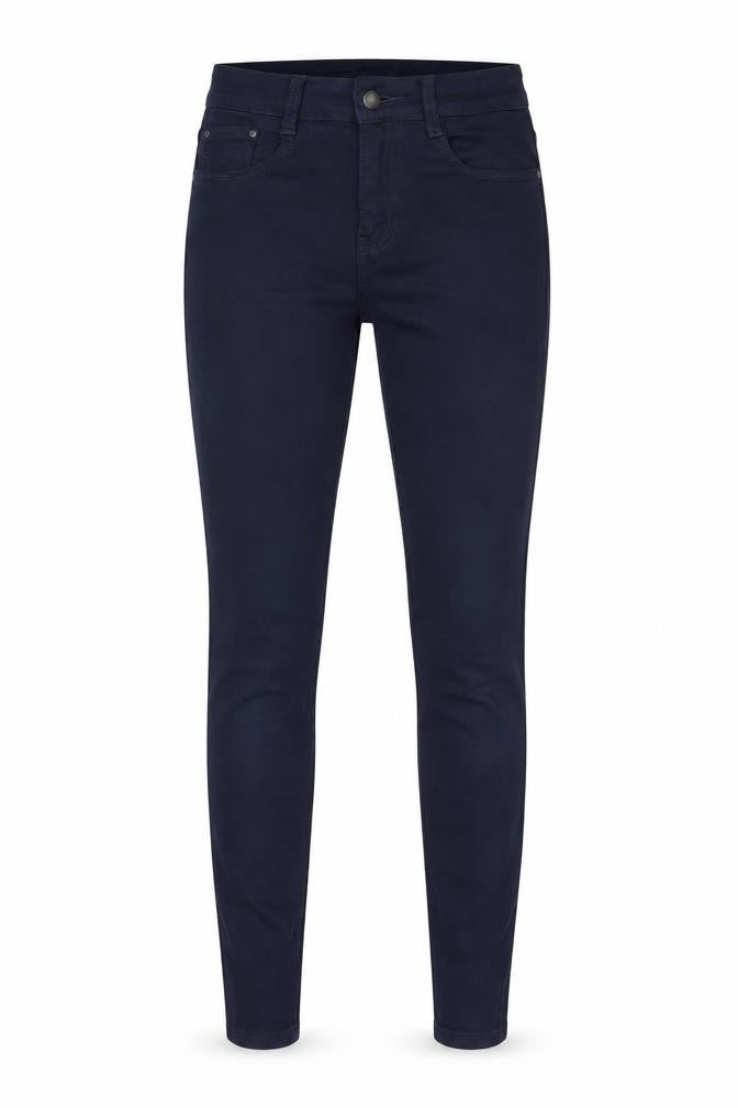 B.S. Jeans Womens Blue Polyester Skinny Jeans Size 26 in Regular Zip