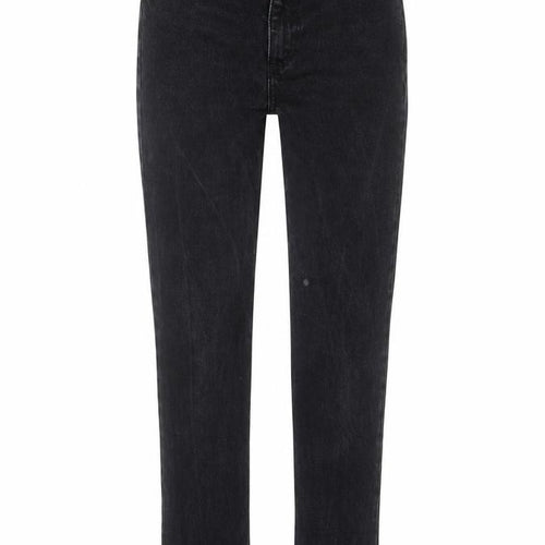 Denim & Co. Womens Black Cotton Skinny Jeans Size 6 Regular Button