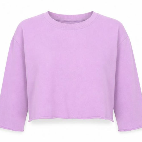 Pull&Bear Womens Purple Cotton Pullover Sweatshirt Size M Pullover