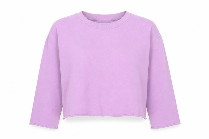 Pull&Bear Womens Purple Cotton Pullover Sweatshirt Size M Pullover