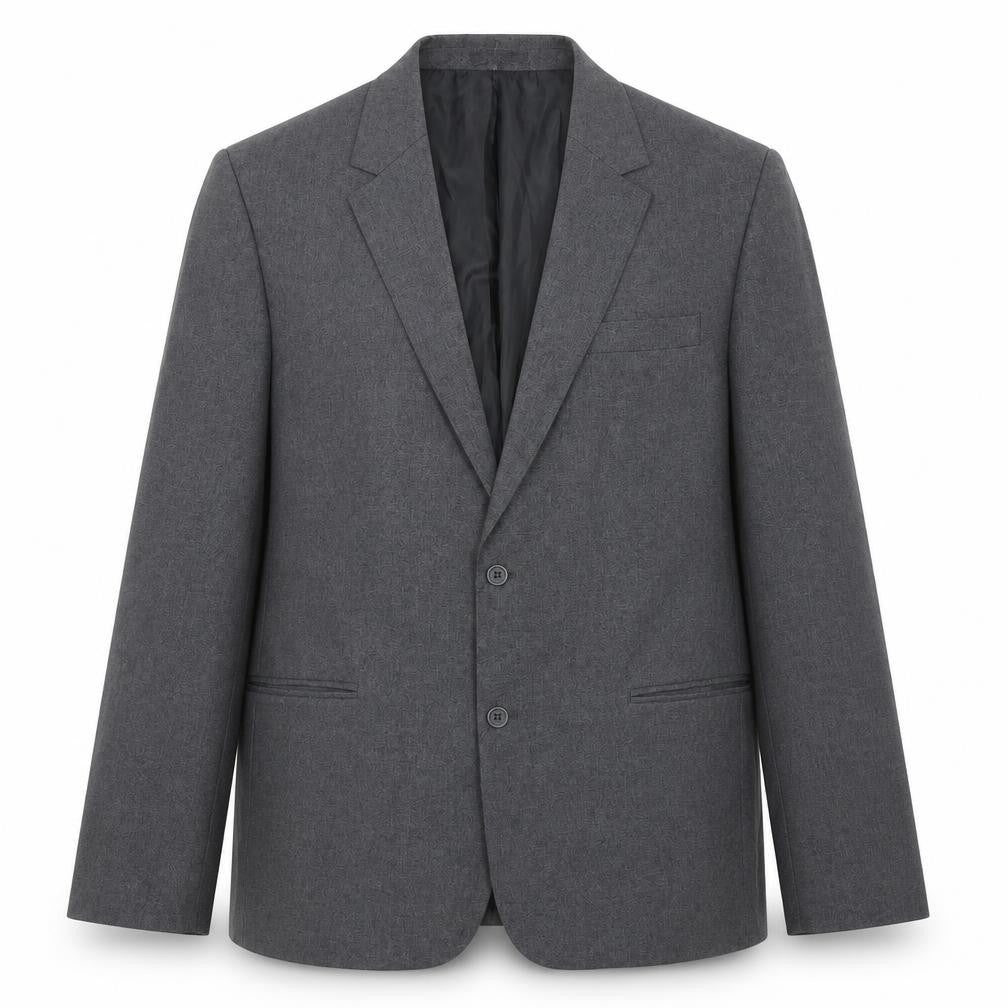Trutex Mens Grey Polyester Jacket Blazer Size 40