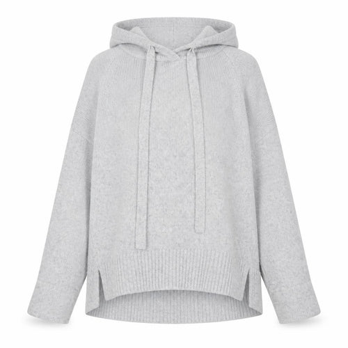 L.O.G.G Womens Grey Round Neck Acrylic Pullover Jumper Size XS