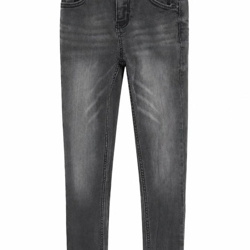 SheIn Girls Black Cotton Skinny Jeans Size 9 Months Regular Button