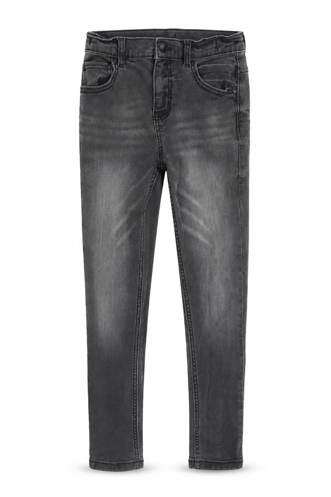 SheIn Girls Black Cotton Skinny Jeans Size 9 Months Regular Button