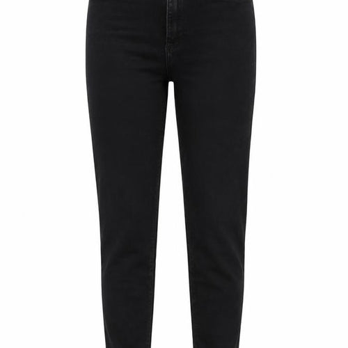 Zara Womens Black Cotton Jegging Jeans Size S L27 in Regular Button