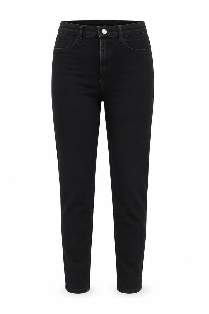 Zara Womens Black Cotton Jegging Jeans Size S L27 in Regular Button