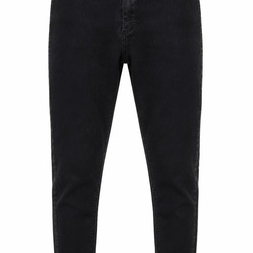Topshop Mens Black Cotton Skinny Jeans Size 30 in Regular Button