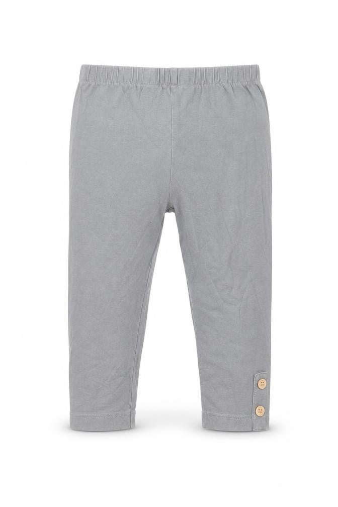 TU Girls Grey Cotton Jogger Trousers Size 12 Months Pullover - Leggings