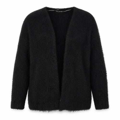 Love Knitwear Womens Black V-Neck Polyester Wrap Jumper Size 20