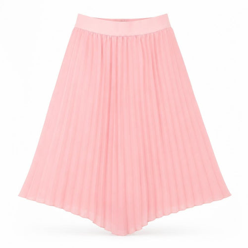 Saint Tropez Clothing Womens Pink Polyester Pleated Skirt Size XS