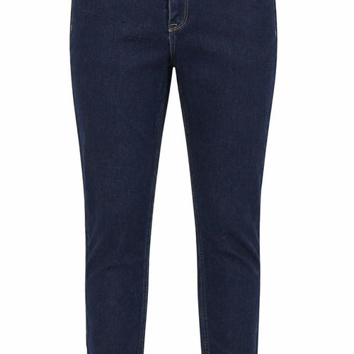 H&M Womens Blue Cotton Skinny Jeans Size 27 in Regular Button