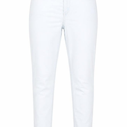 H&M Womens Blue Cotton Skinny Jeans Size 8 Regular Zip
