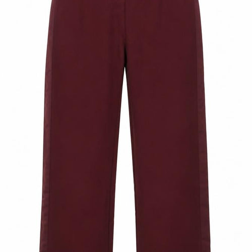 SalviaMori Womens Red Polyester Dress Pants Trousers Size 12 Regular Zip