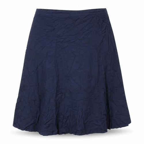 Anthology Womens Blue Cotton Flare Skirt Size 42