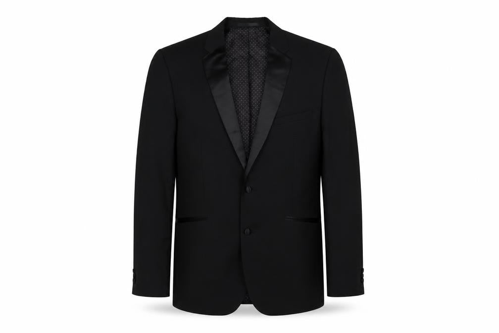 Taylor & Wright Mens Black Polyester Jacket Blazer Size 42