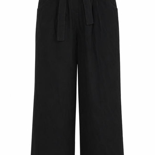 GIV Womens Black Acetate Chino Trousers Size 34 in Regular Zip