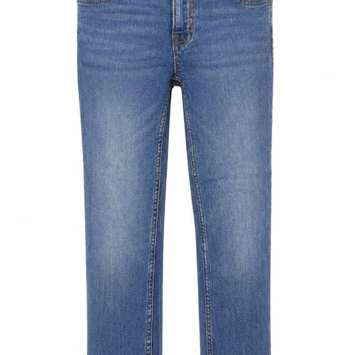 TU Girls Blue Cotton Skinny Jeans Size 9 Months Regular Zip