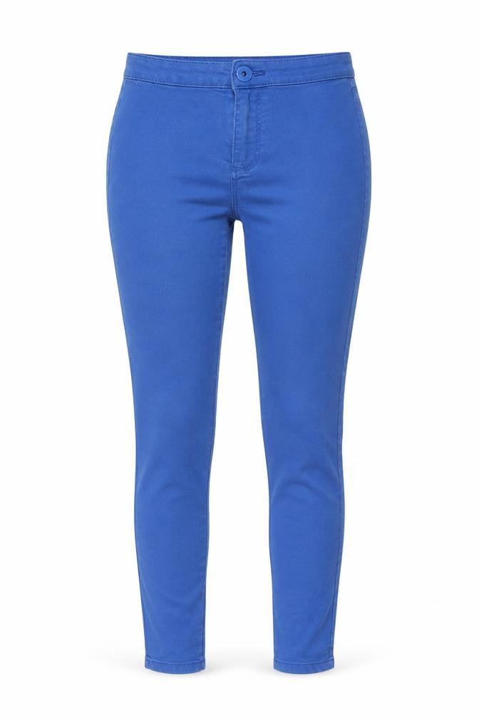 Denim & Co. Womens Blue Cotton Skinny Jeans Size 6 Regular Zip