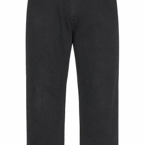 George Mens Grey Polyacrylate Fibre Chino Trousers Size 38 in L33 in Regular Zip