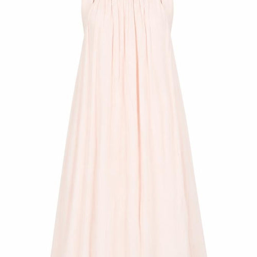 ASOS Womens Pink Viscose Fit & Flare Size 12 Round Neck Hook & Eye