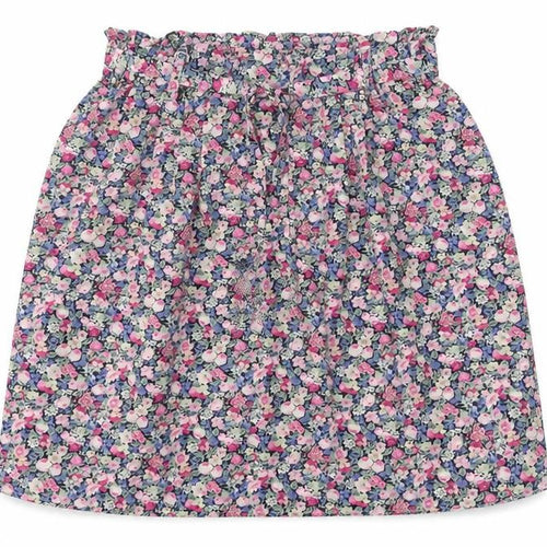Oasis Womens Multicoloured Floral Polyester Skater Skirt Size 21 in Tie
