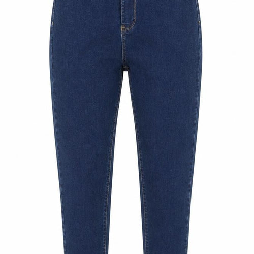 Preworn Womens Blue Cotton Skinny Jeans Size 8 Regular Zip