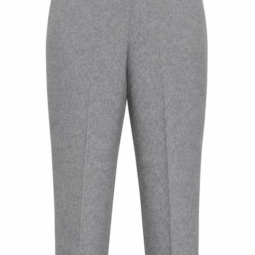 Emma Collection Womens Grey Polyester Dress Pants Trousers Size 14 L27 in Regular