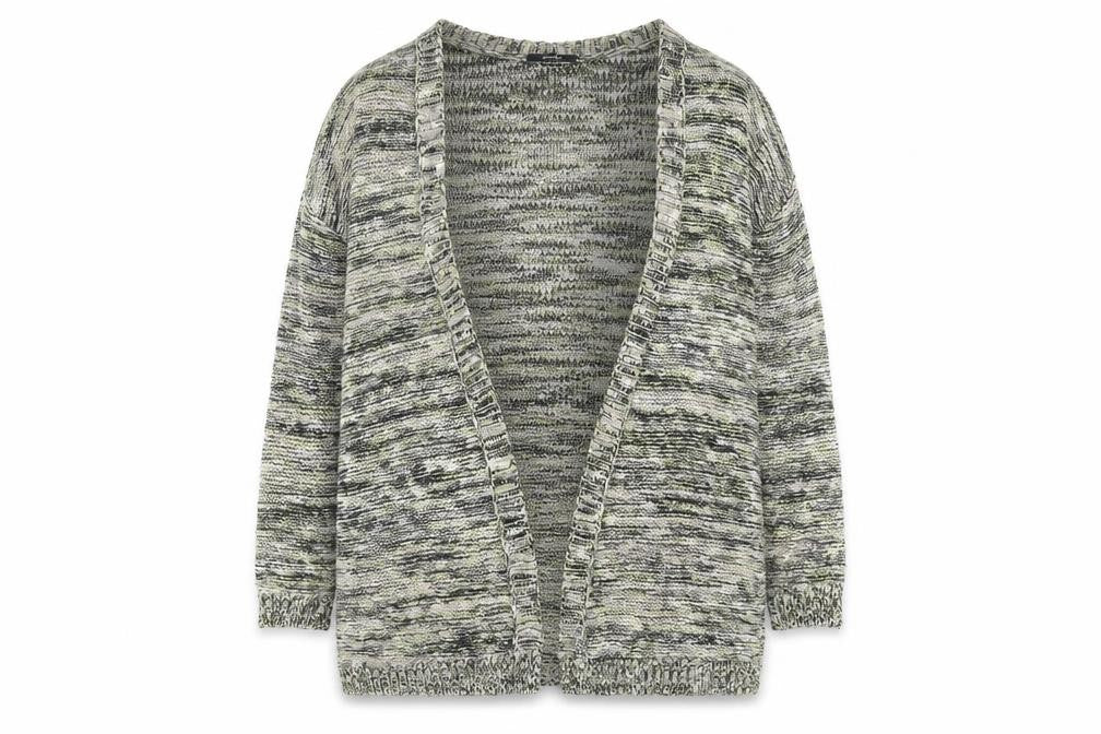 George Womens Multicoloured V-Neck Cotton Shrug Jumper Size 12