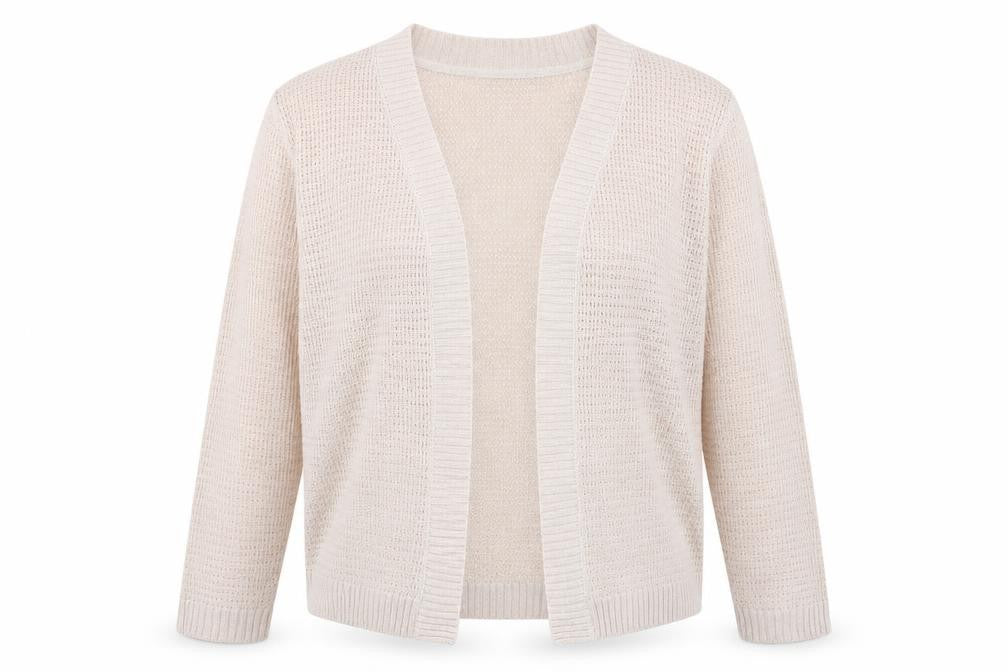Madeline Womens Pink V-Neck Viscose Shrug Jumper One Size