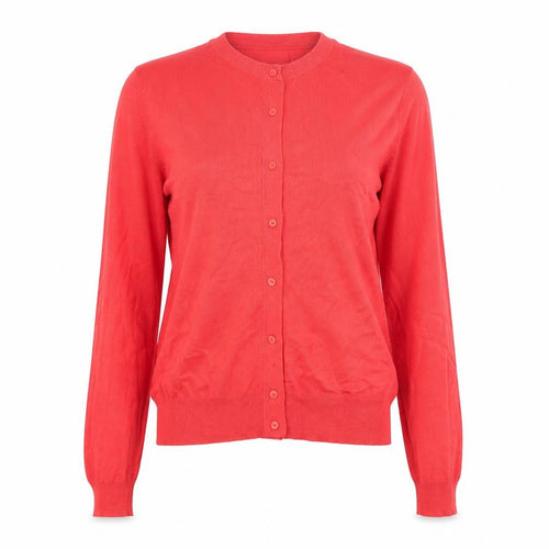 Marks and Spencer Womens Pink Roll Neck Viscose Cardigan Jumper Size 14