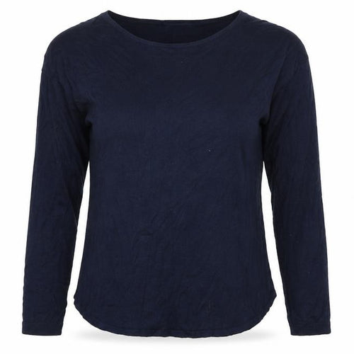T.R. Pern Womens Blue Boat Neck Acrylic Pullover Jumper Size XS